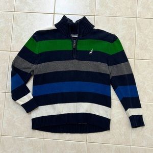 Classic Quarter Zip Nautica Sweater for Boy